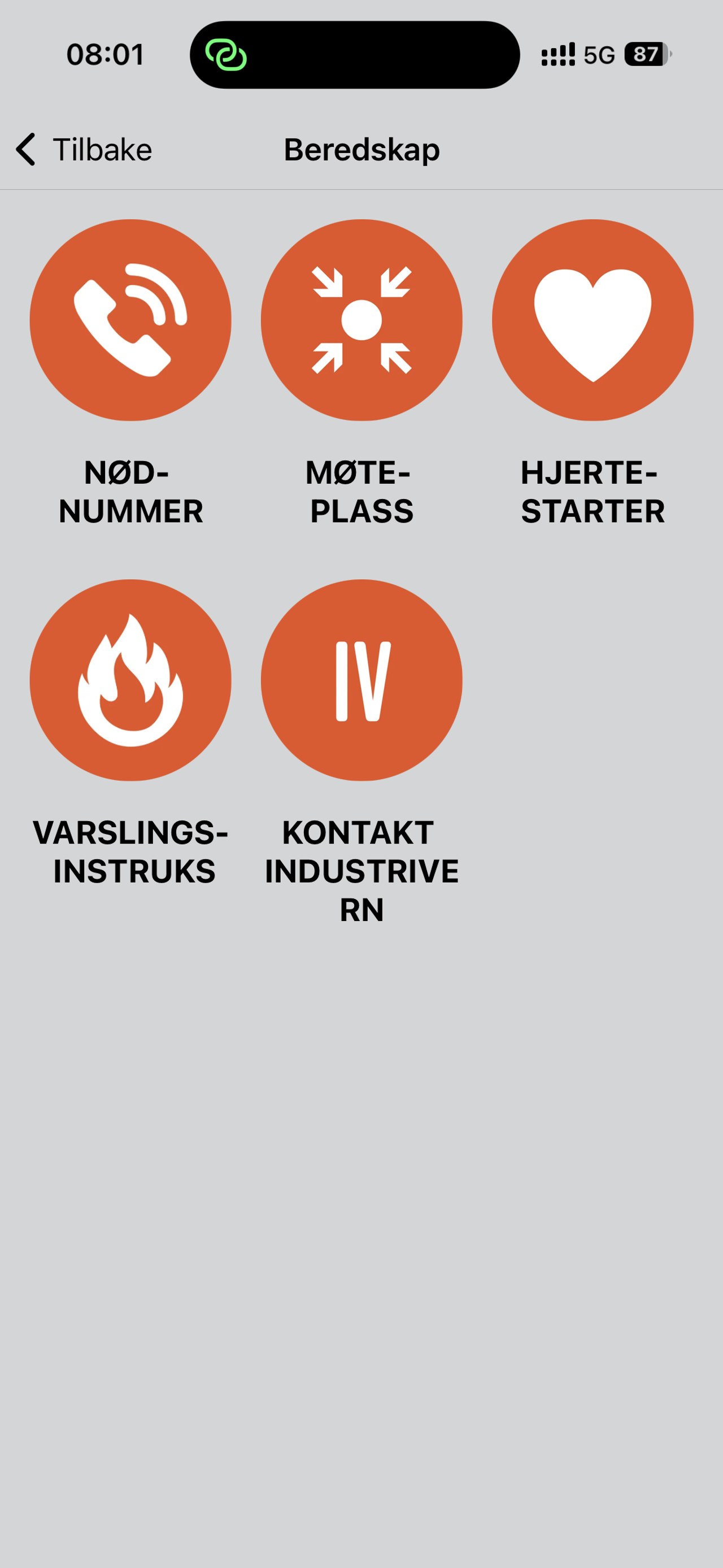 Infohub-appen til Furnes Jernstøperi
