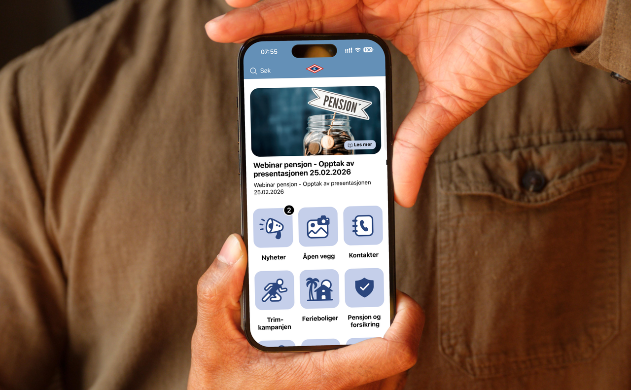 Eidesvik-appen med nyheter og navigasjon
